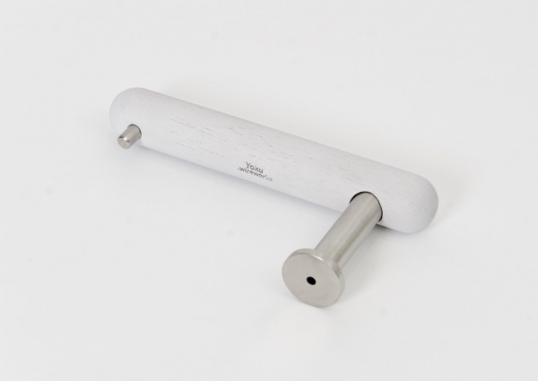 Yoku Toilet Roll Holder - Oyster White